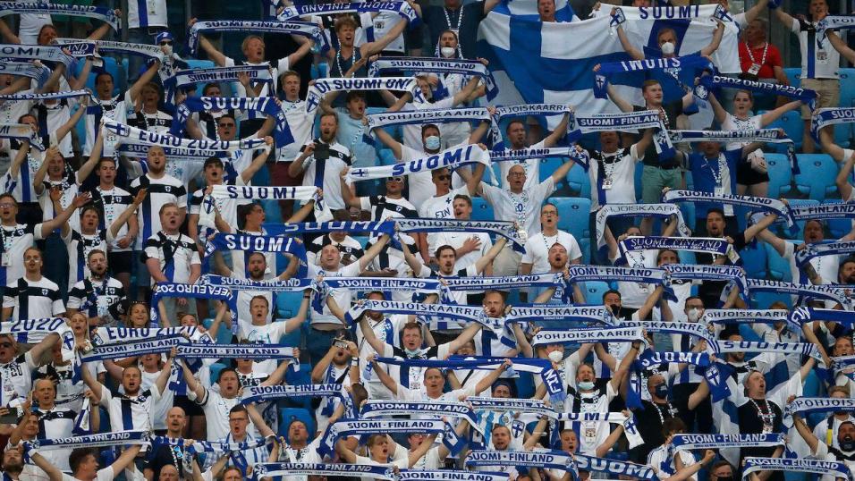 Finland football fans